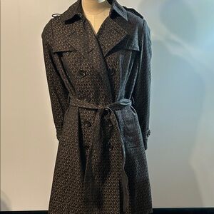 Michael Kors Monogrammed ladies trench coat